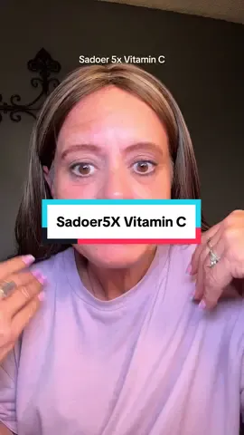 Love this Sadoer 5x Vitamin C. ##sadoervitaminc##skincareroutine##tiktokshopcreatorpicks##tiktokshoplabordaysale
