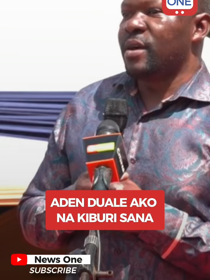 Aden Duale ako na kiburi sana #newsonekenya