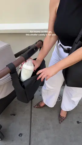 hands-free, stress-free with our Stroller Caddy. now on sale 🍼 *sale ends 8/30 11:59pm pst, while supplies last #minabaie #diaperbag #momtok #fypシ 