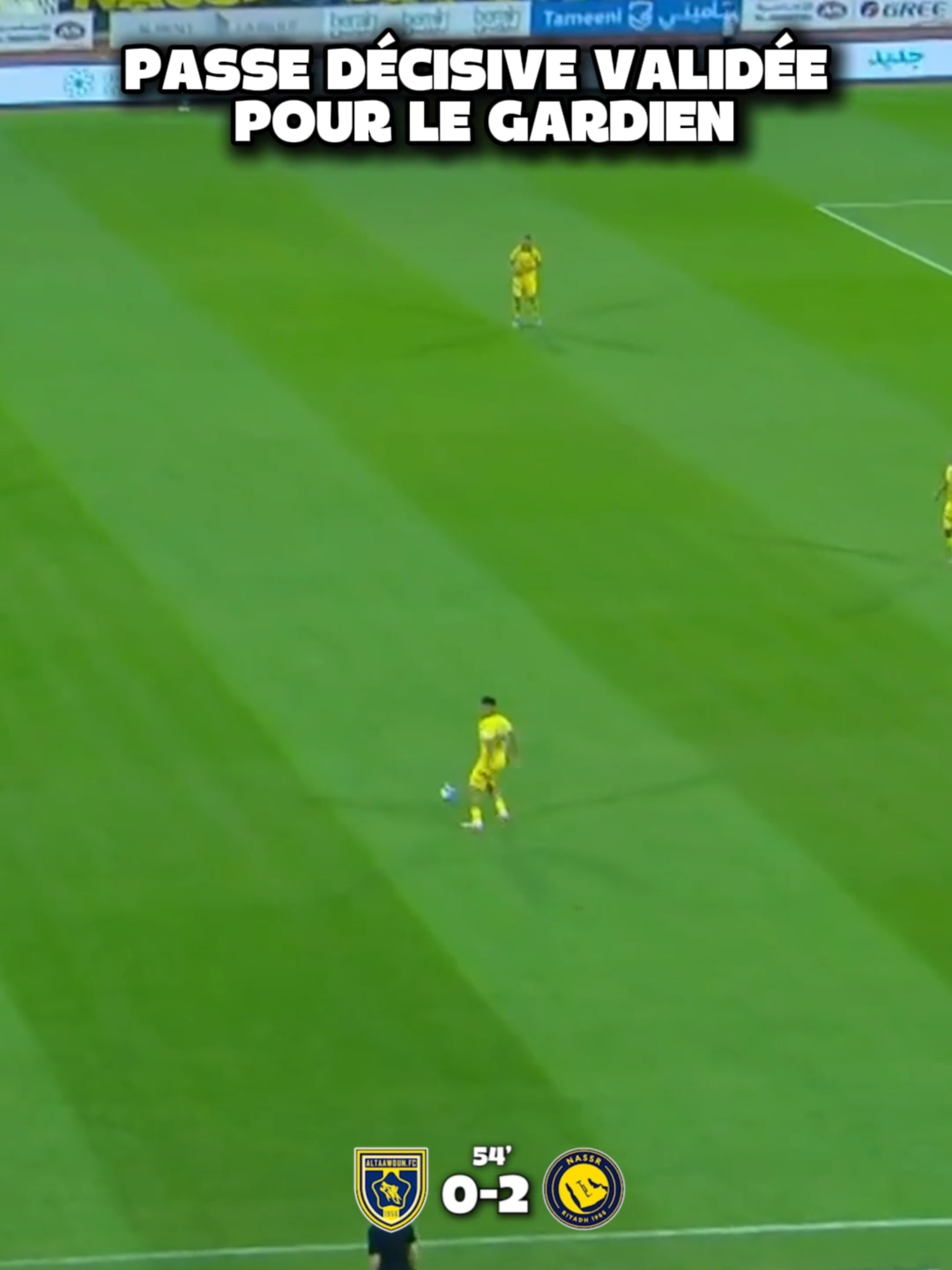 PASSE DÉCISIVE VALIDÉE POUR LE GARDIEN #zacknani #foot #spl