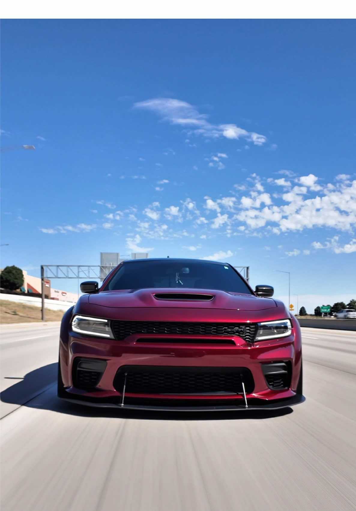 Enjoy supercharger whine 🔊🏎️🔊#hellcat #dodge #charger #srt #mopar 