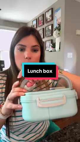 Lunch box con bastante capacidad #lunchbox #lonchera #breakfastbox 