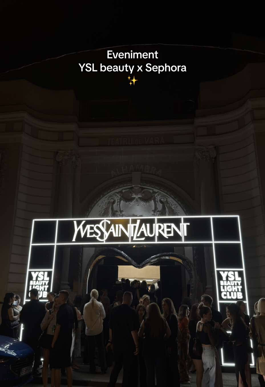 Cum a fost la petrecerea ✨#yslbeauty #sephoraromania #bucharest #romania @Sephora Romania @YSL Beauty 