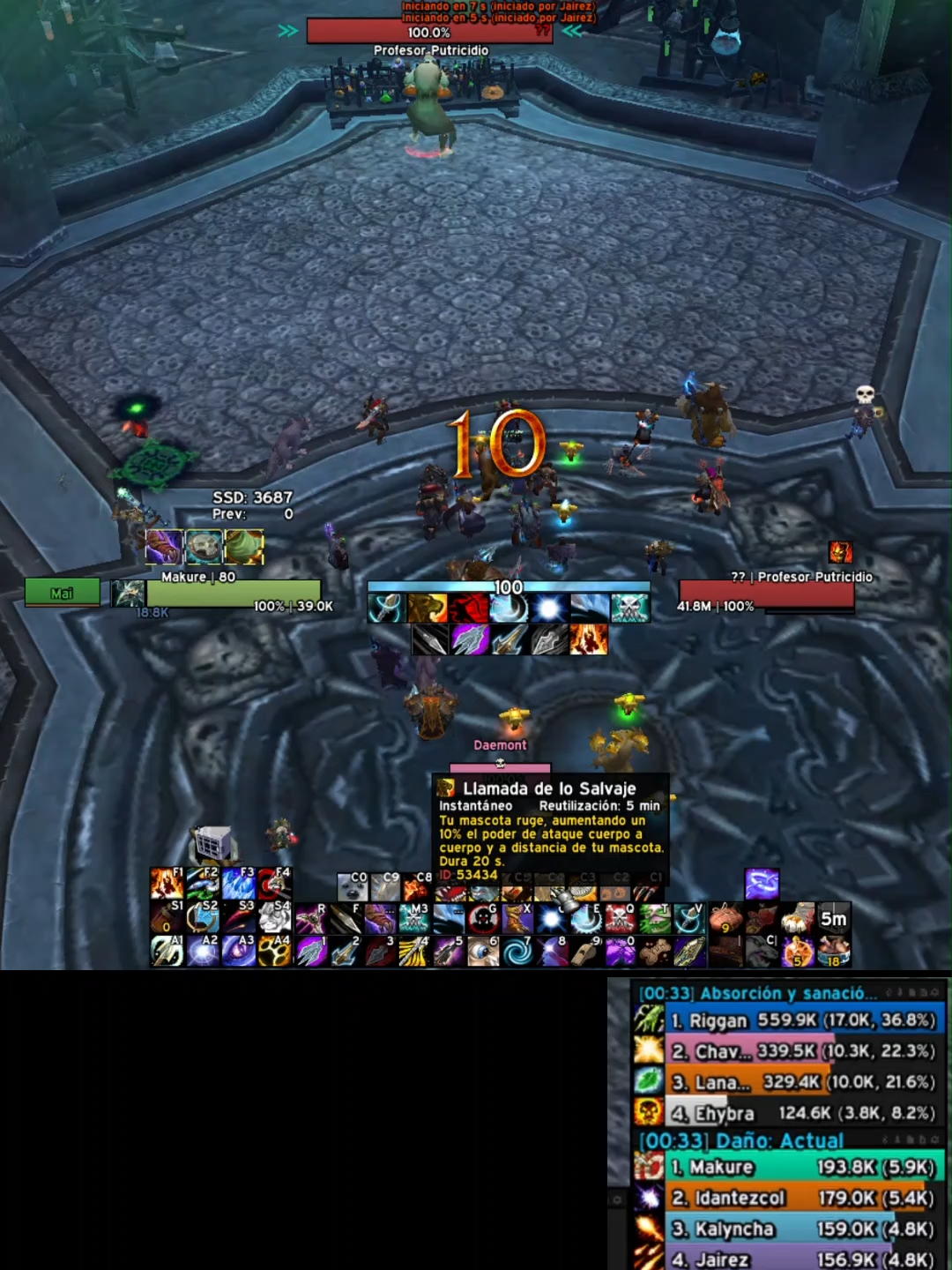 Cazador punteria vs profesor Putricidio 25N#foryou #naerzonewow #wotlkclassic #worldofwarcraft #blizzard #cazador