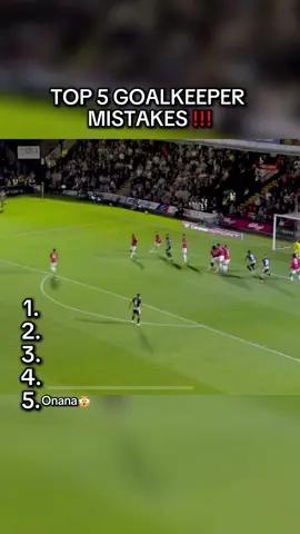TOP 5 GOALKEEPER MISTAKES #football #fyp 