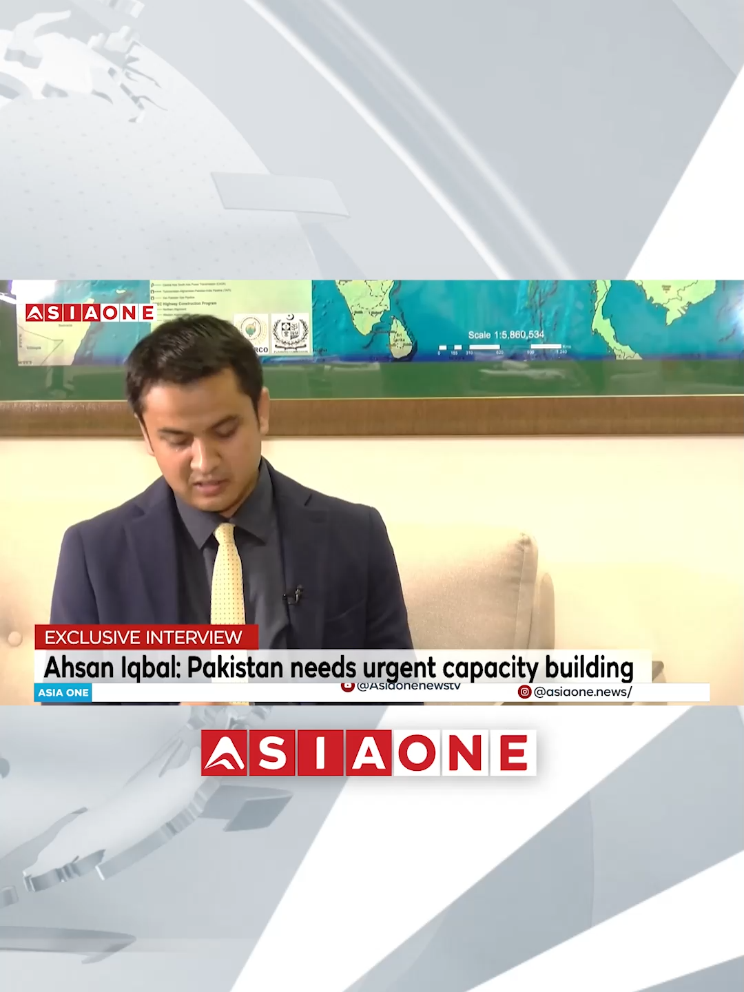 Asia One Exclusive Interview With Ahsan Iqbal | Question 5 | Asia One News #AsiaOne #asiaonenews #Englishnews #exclusiveinterview #AhsanIqbal