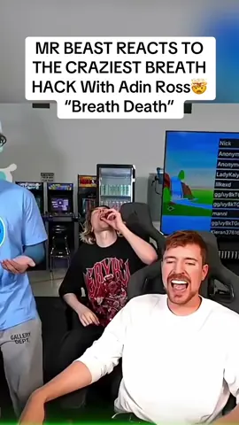 MrBeast reacts to the craziest breath hack. Adin Ross tries BreathDeath 💨This isn’t gum… it explodes in your mouth and leaves you deadly fresh for hours 👇 #b#breathhackf#freshbreathb#breathdeatht#tiktokmademebuyitm#mrbeasta#adinrossshopthis 