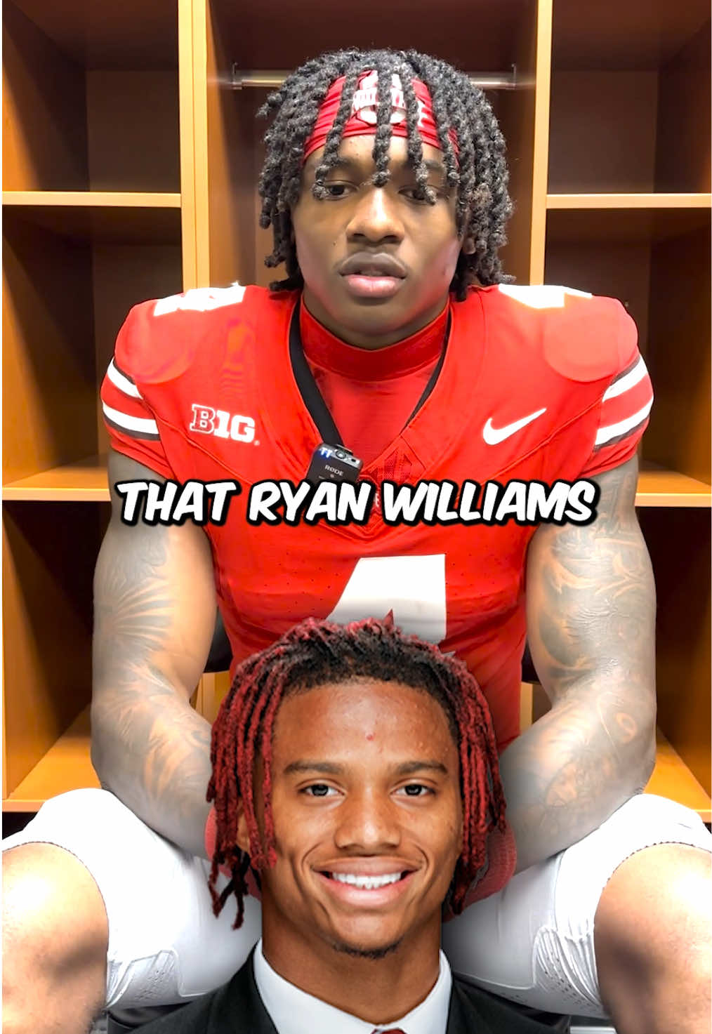 2 of the best in CFB 🔥🙌 #jeremiahsmith #ryanwilliams #cfb #football 