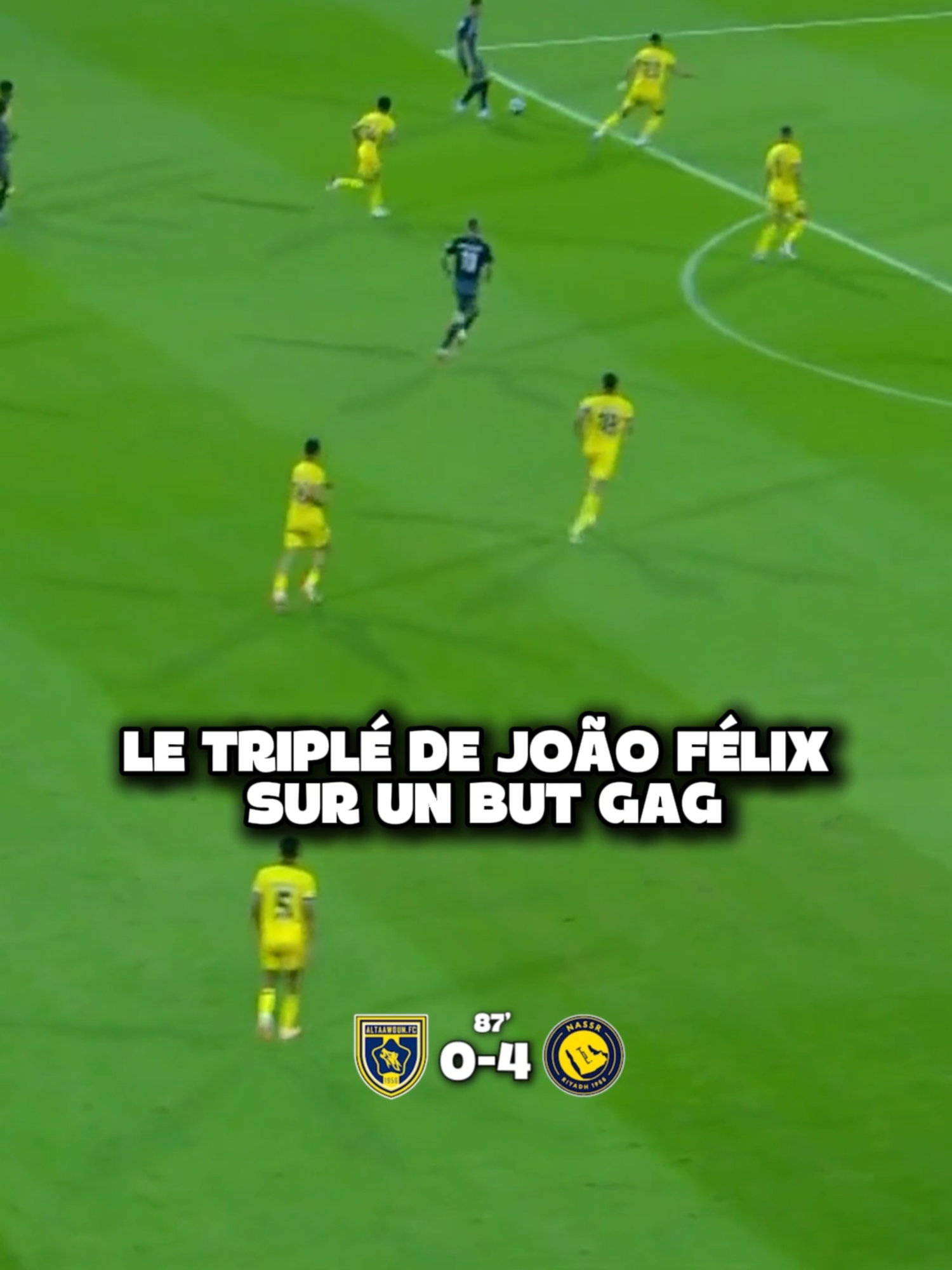 LE TRIPLÉ DE JOÃO FÉLIX SUR UN BUT GAG #zacknani #foot #spl