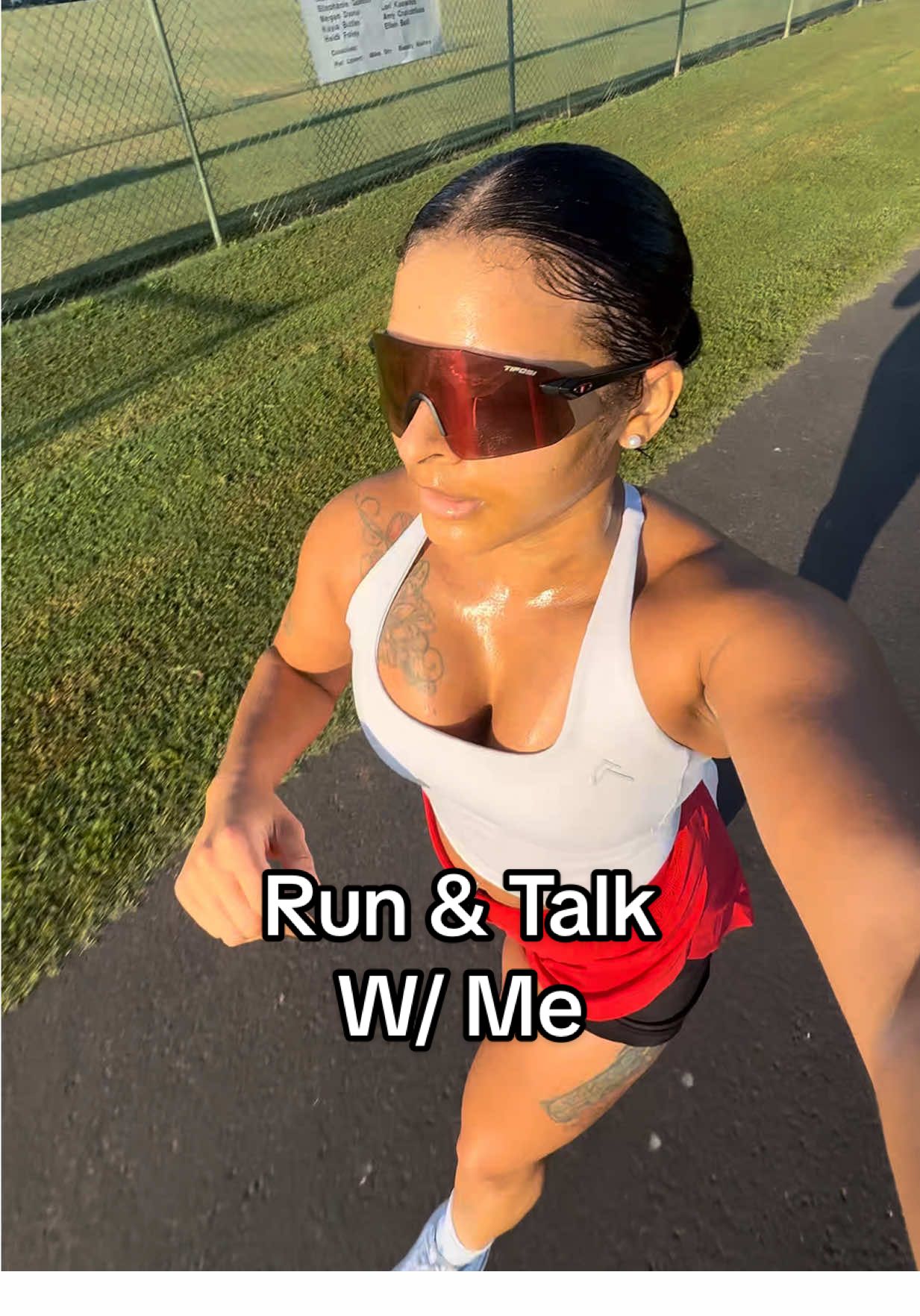 Let's run and talk! Move your body while you're able! It's a blessing!  Top: @Oner Active  Bottom: CRZ Yoga Shorts (Tiktok Shop linked) @CRZ YOGA  Shoes: Brooks Glycerin Max @Brooks Running  #runtok #runner #Running #runningtips #fyp 