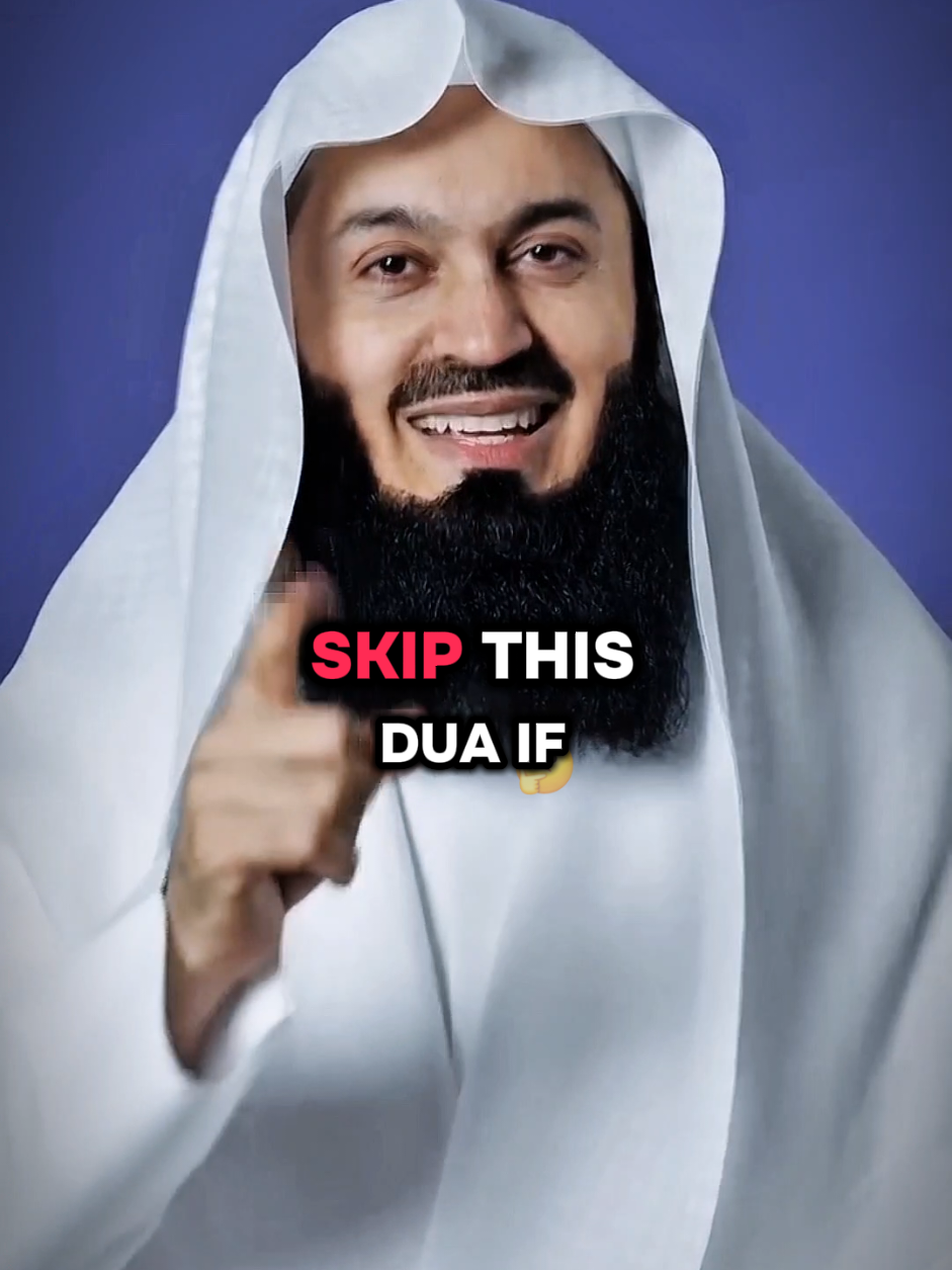 skip this dua if you're bigger than Allah.. #muftimenk #dua #motivation #islamicmotivation #motivationalquotes 