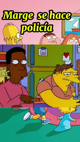 Marge es policia 📺👮‍♀️ #thesimpsons #lossimpson #simpsons #viral #parati 