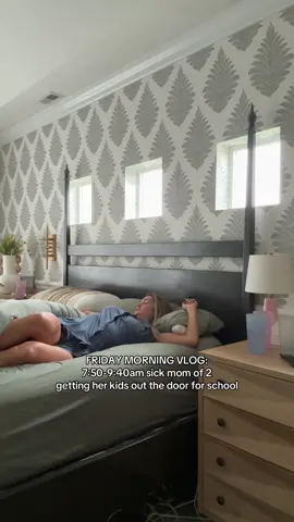 Moms don't get sick days 😅 #mommorningroutine #MomsofTikTok #toddlersoftiktok #toddlermom #momlifebelike 