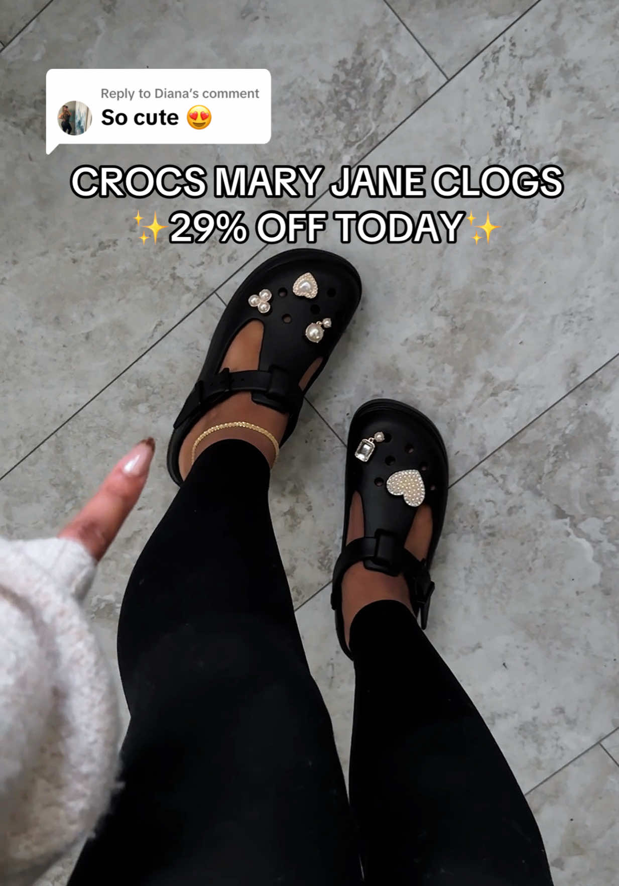 Replying to @Diana the @Crocs Mary Jane's are on sale TODAY ❤️‍🔥❤️‍🔥❤️‍🔥 #crocs #crocsshoes #crocsmaryjane #fallshoes #trendingshoes 