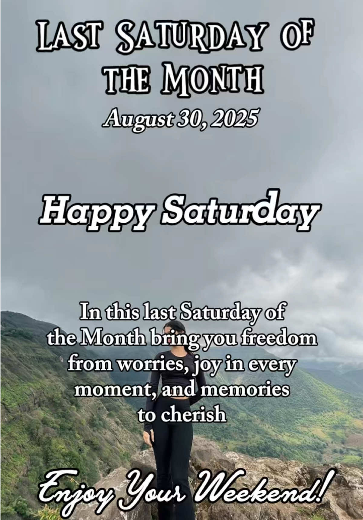 Last Saturday of the Month august 30, 2025 #CapCut #saturday #quotes #goodmorning #fyp 