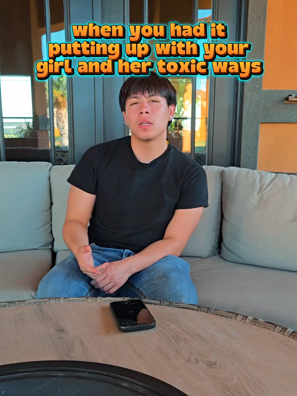 when you ain't putting up with your toxic girl anymore! #daroach #toxicgirlfriend #toxicexcheck 
