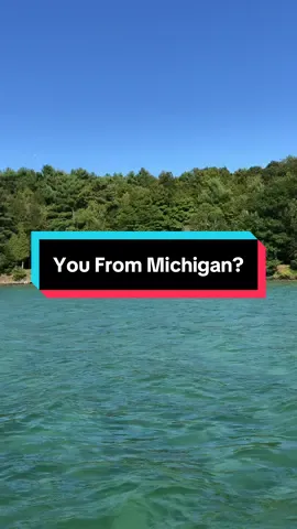 Follow & Comment if you’re from Michigan!  #Michigan #PureMichigan #TorchLake #LakeLife #FYP 