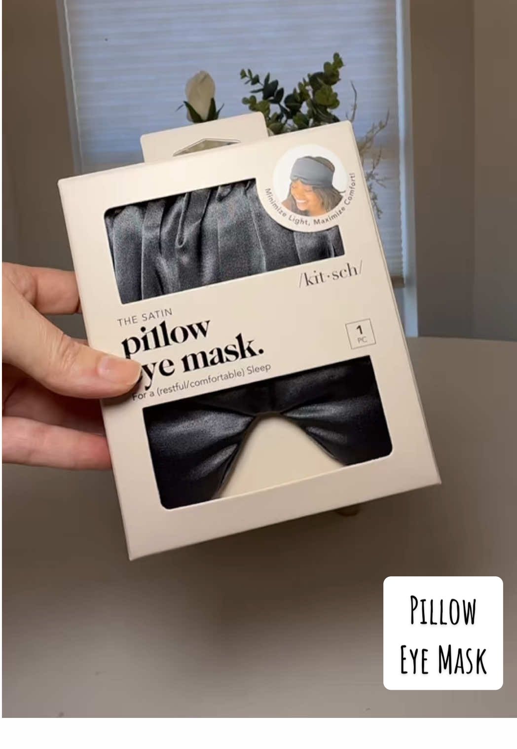 Upgrading my bedtime routine one step at a time ✨ #eyemask #bettersleep #sleepissues #sleepmask #bedtimeroutine @Kitsch 