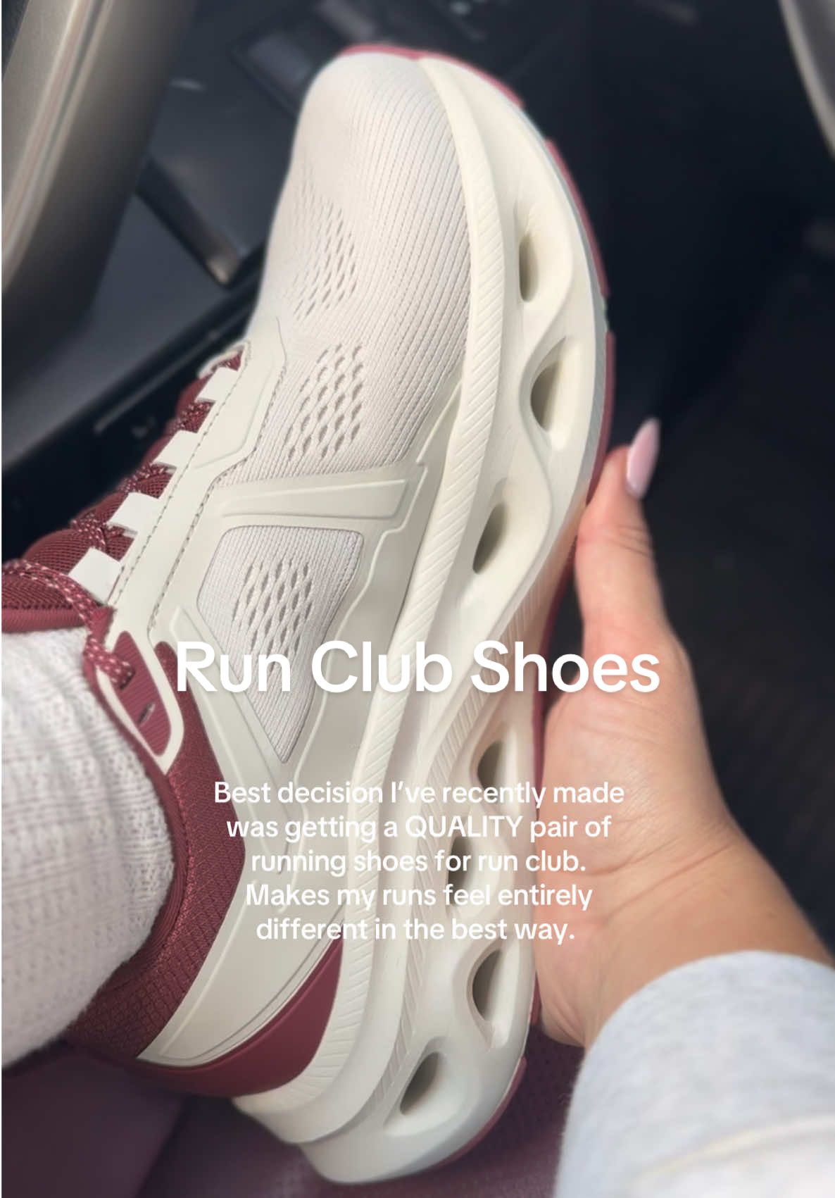 Admiring these beauties before I put alllll the miles on them at outdoor run club 🤍 #RunClub #RunningShoes #womensrunningshoes #falldealsforyou #tiktokshoplabordaysale 