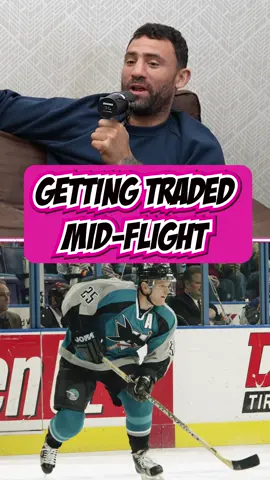 Vincent Damphousse was mid flight playing cards when he found out he was being traded to the Sharks.