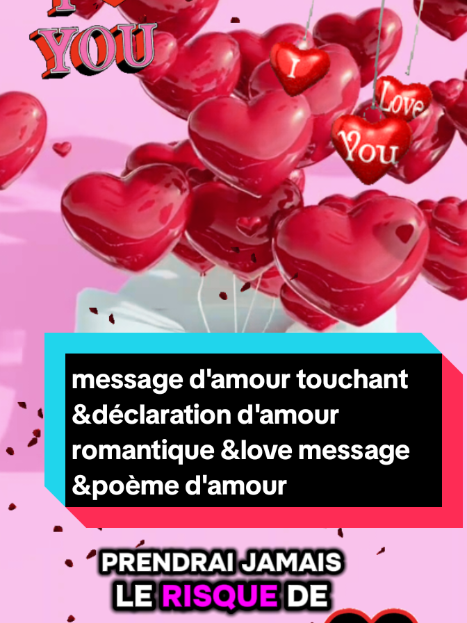 message d'amour touchant &déclaration d'amour romantique &love message &poème d'amour#loveyou #pourtoii #canada_life🇨🇦 #senegalaise_tik_tok #france 