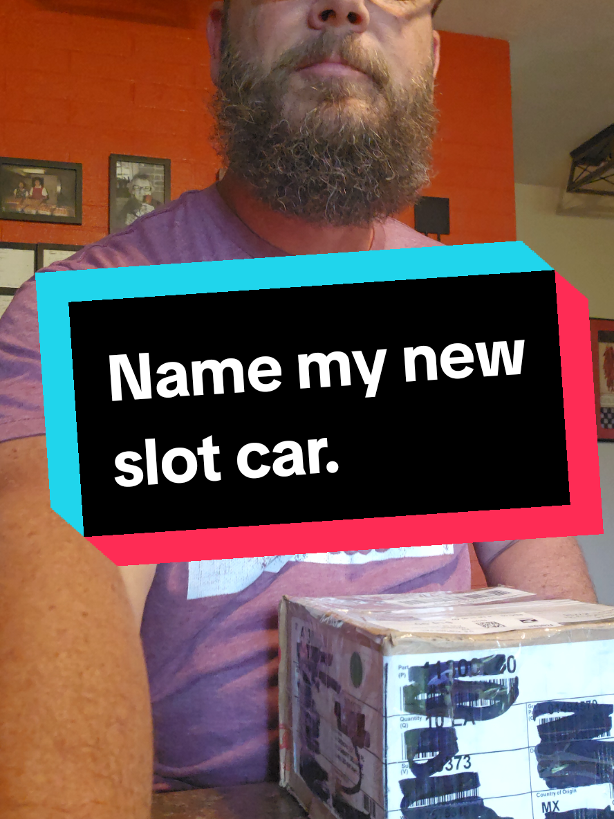 What would you name my new slot car? #thatslotcarguy #slotcardragracing #slotcars #slotcartrack #slotcarracing 