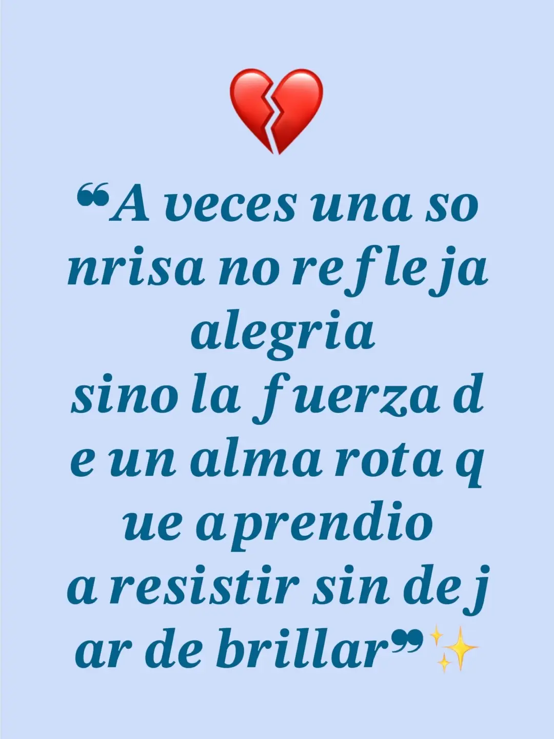 No todas las sonrisas nacen de la alegría… algunas son el reflejo de un alma que, aun rota, aprendió a resistir y brillar con más fuerza. ✨💪 #FuerzaInterior #Resiliencia #SonrisasQueSan #marjory_torres_25 