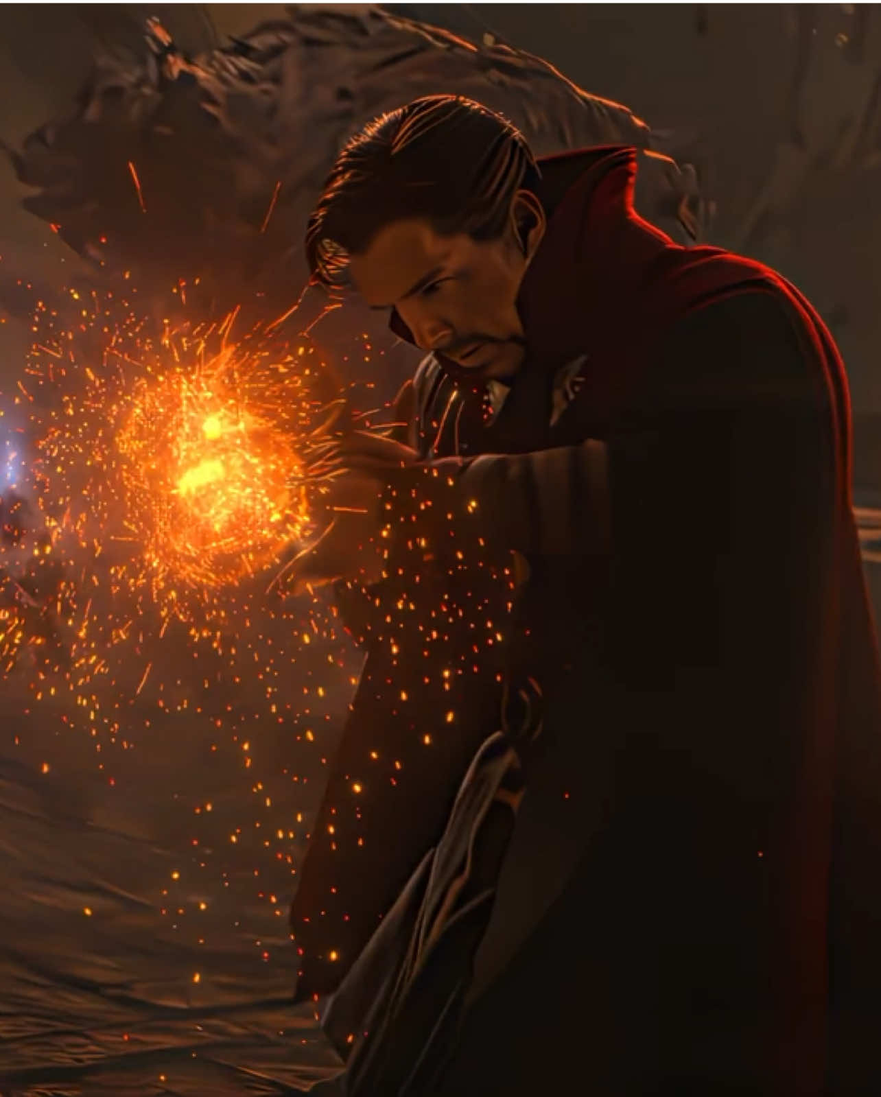 Best battle in marvel #thanos #drstrange #avengers #marveledit 