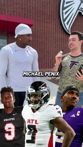 How well does Mike know himself with @Ethan Trace #atlantafalcons #nflfootball #footballtok 