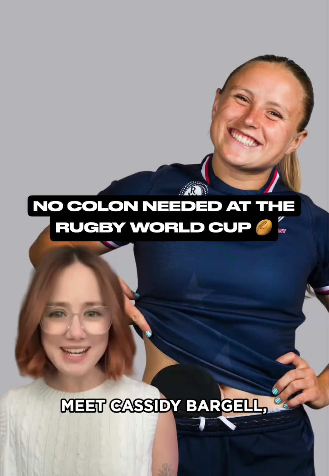 @cass isn’t letting her ostomy bag keep her off the pitch 🏉 Hear how the @USA Rugby scrum-half uses her sport to advocate for athletes with stomas 🫶 #rugby #rugbyworldcup #women #stoma #womenssports 