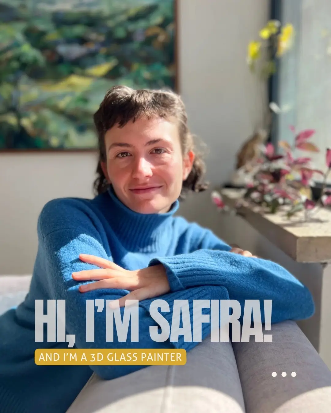 Hi, I’m Safira 👋 and I paint on glass to bring little worlds to life. Which one of my pieces speaks to you the most? 💭💖 Comment your favorite below—I’d love to know! Explore more at jeanpierreweill.com 🌍🎨