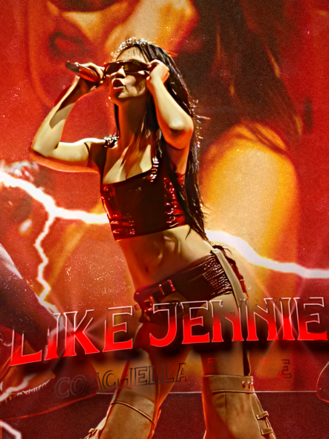 JENNIE | Coachella 📍 - Like Jennie「EDIT」4k! (#jennie #edit  #jenniekim #blackpink @JENNIE   #jenniekim )