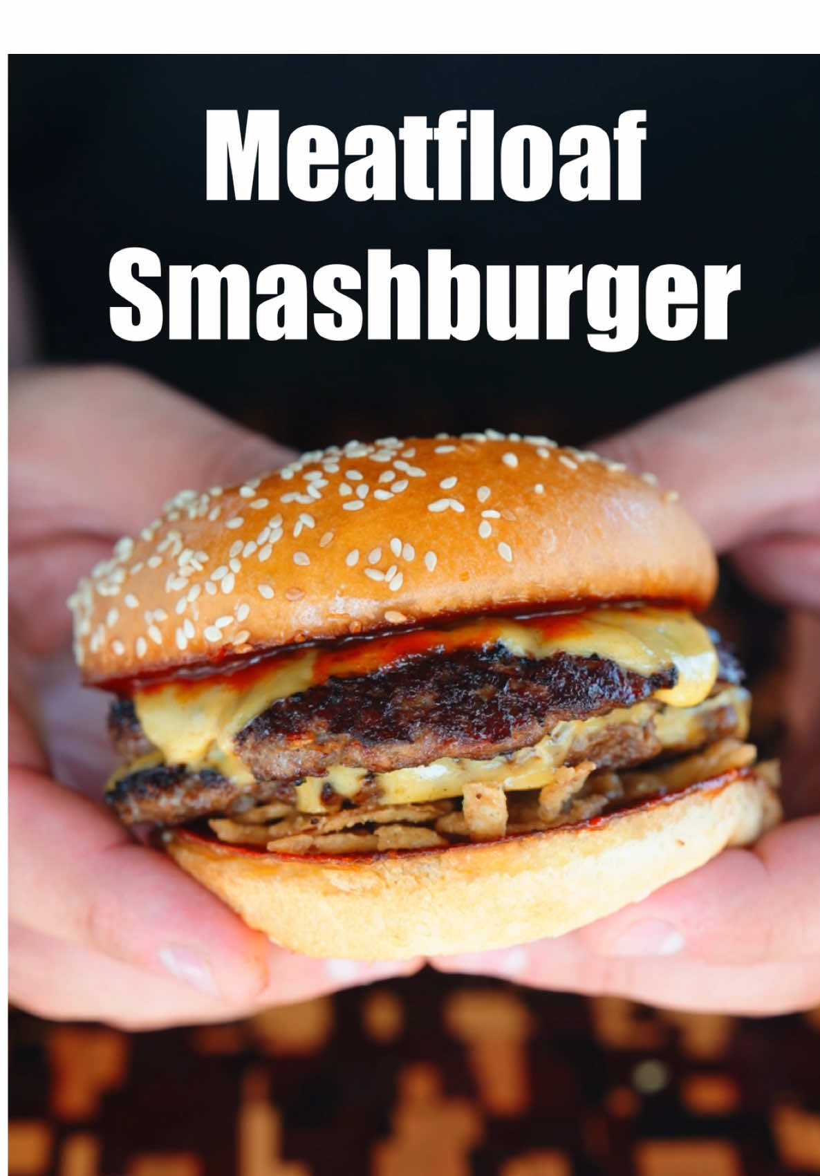 The Meatloaf Smashburger with a Bourbon Ketchup Glaze! This burger is inspired by one of my favorite Midwestern Comfort meals! it’s packed with texture and flavor and I used my favorite meatloaf seasoning, Williams Meatloaf Seasoning Mix!  This is absolutely a must try, and don’t skip out on the glaze, it’s the perfect compliment to this burger! Ingredients: Glaze: 1/3 cup of ketchup 2 tbsp bourbon 1.5 tbsp brown sugar Meatloaf Burger: 1 lb Ground beef 1/3 cup diced white onion 1 Packet of Williams Meatloaf Seasoning Mix Cheddar Cheese Brioche bun, toasted Crispy onions Start by adding the ketchup, bourbon, and brown sugar into a small cast iron or stainless steel pan over medium heat.  Mix well and let this simmer for 8-10 minutes until thickened into the glaze. Combine the Beef, diced onions, and Williams Meatloaf Seasoning mix in a large bowl and mix until the seasoning and onions are evenly spread throughout.  Then form the beef mixture into roughly 5oz balls. When the glaze is almost done, crank the heat up to medium high and place the beef balls down to sear on one side while you remove the glaze. After searing for 20 seconds, flip the beef over and smash them down hard into the cooktop. Let these cook for about 90 seconds on the first side. Flip the patties over, brush on the glaze, then top with cheddar cheese and let that melt for a few seconds. Then we can remove the patties and build the burger! Start with a toasted Brioche bun covered in the glaze, followed by crispy onions, 2 patties with cheese, and more glaze on the top bun.  I highly recommend giving this one a try, and whether it’s Meatloaf or burgers like this, you can’t go wrong with Williams Seasoning! Tons of bold flavors, the perfect little kick, and alot of heart! #Burger #Smashburger #Meatloaf #MeatloafBurger #WilliamsSeasoning  