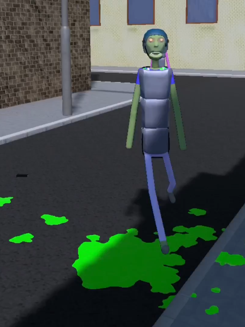 The zombies are taking over! 😱    This  is a videogame called called BrutalStick VR. Currently it's only on  steam. This game is a lot of fun, but its in VERY early development.  That being said I can put up with the jank for how fun the physics are.    Obviously none of this real and no one was hurt. #vr #vrgame #action #fps #pov #pcgaming #BrutalStick #brutalstickvr #metaquest2 #metaquest3 #oculusquest #oculsquest2 #steam #steamvr
