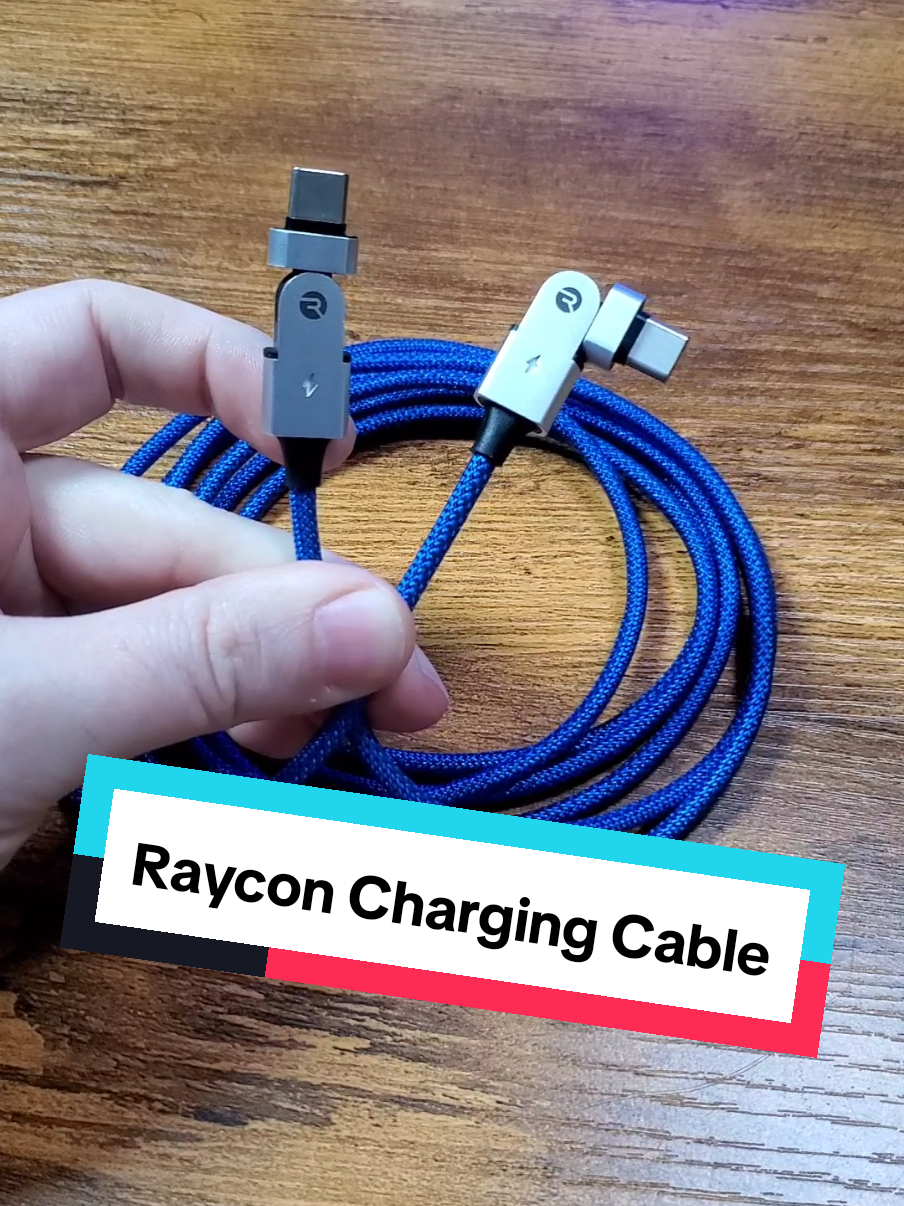 Raycon Magic Spin Cable - Fast Charging braided usb c to usb c charging cable with 180 degree rotating ends. #usb #usbc #usbchargingcable #tiktokshoplabordaysale #tiktokshopcreatorpicks 
