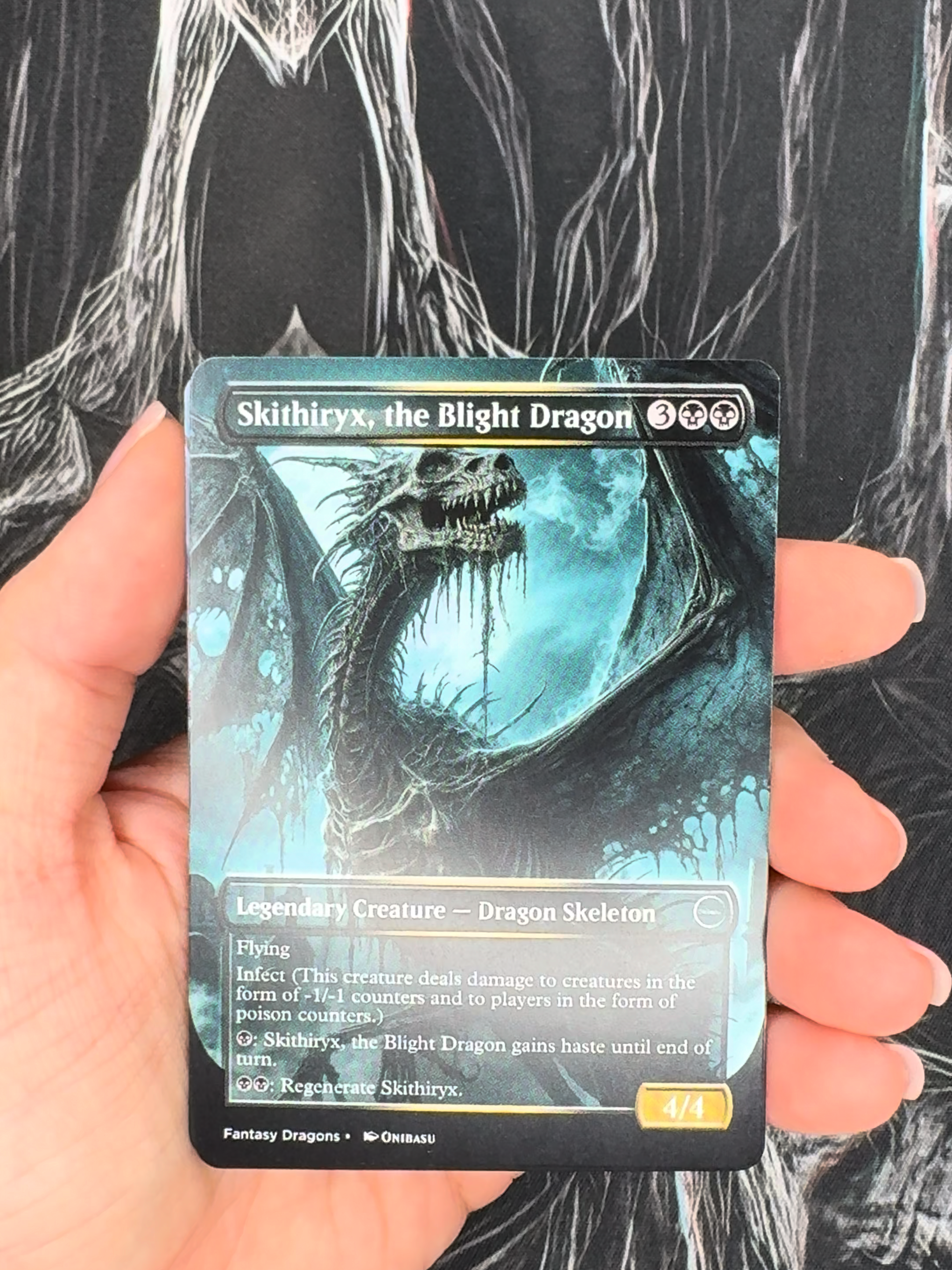Unleash the shadows. 🐉✨ Our 7-card Dark Fantasy Dragon Deck brings legendary power to your collection. Handcrafted anime-style proxies – made for collectors & duelists alike. Link in bio 🔗 #DarkFantasy #DragonDeck #AnimeCards #MTGProxy #ProxyArt #CardCollector #DemonDeck #FYP #ForYou #ImagineDragons