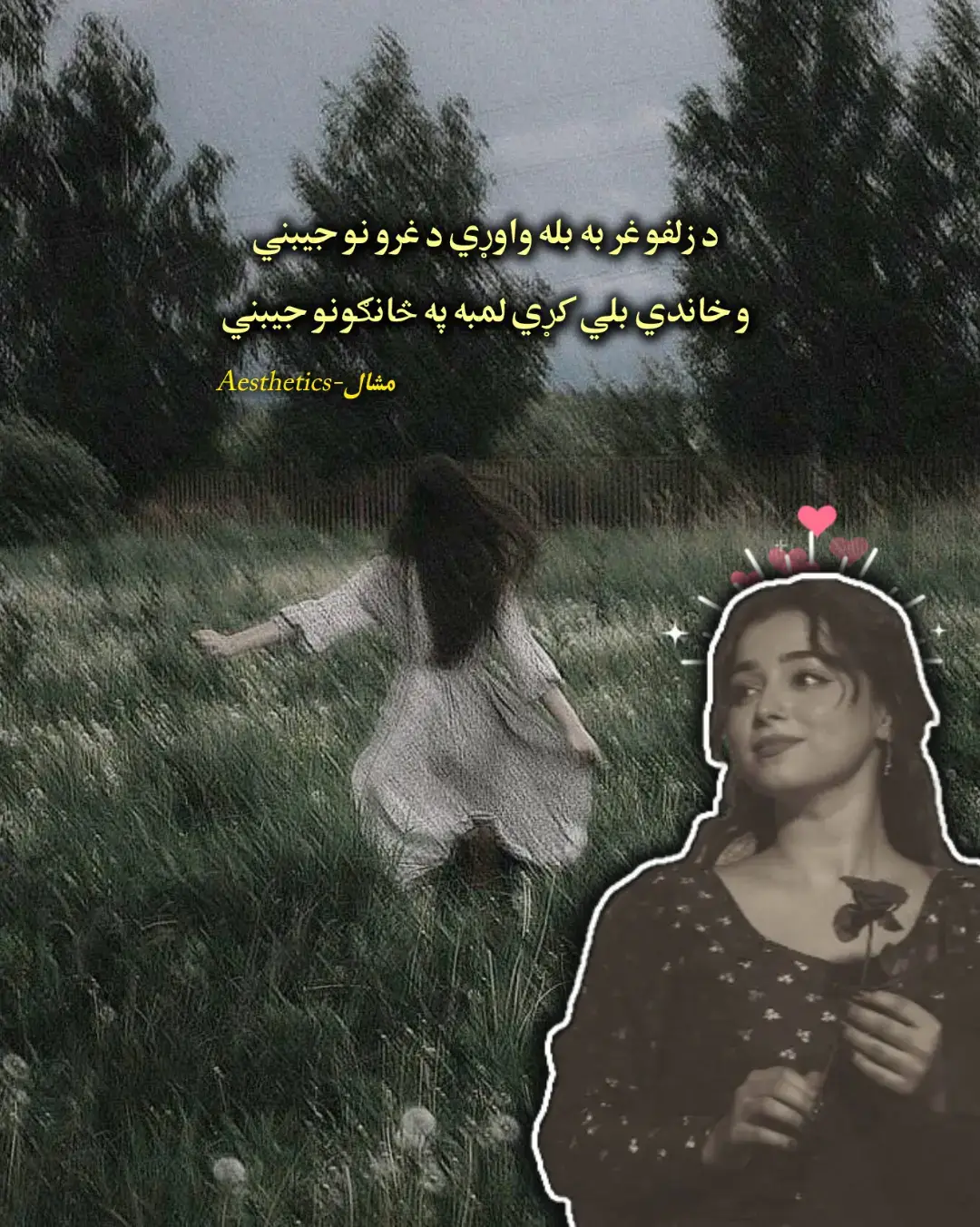 د زلفو غر به بله واوړي د غرو نو جيبني و خاندي بلي کړي لمبه په څانګونو جيبني راشي د ښان سره بادنونه سپرلي راولي خدای جوړه کړي د کلونو درتنګونو جيبني د زړه په ځمکه د تنګو نخونو کر کومه کلونه وکرل د کور د دیوالونو جيبني اوس توله شپه سازونه اورمه سندري ليکم مينه شوه په سندرو په سازونو جيبني چي قدم اخلمه تالي وهم تڼکري خورمه ښکلي زنګولي يم د زلفو په تالونو جيبني ناجوره نه ده خو زما روغه راسره وهلي هسي دي نه کرزي په نورو زيارتونو جيبني اوس په ورغوي زما د وينو رنګ پټوي کوتي وهلي دي زما په پرهرونو جيبني ما سره غم دي چي د واورو سره واوري نشي زه يرولي يم د غرو نو بارانونو جيبني مينه د ګرانـو ګرانـه ښکـه اسانو صابره راګله په ښخـه کړنګيدلي کړنګونو جيبني #pashtoghazal 