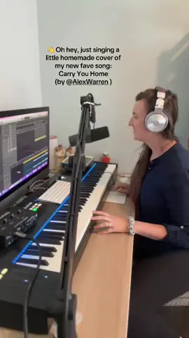 My cover of Carry You Home by @Alex Warren 🙌   Literally when I first heard this song, the lyrics the brought me to tears — I don’t know if I’m doing it justice but this sure was fun to sing 🎶    #singer #singersongwriter #cover #carryyouhome #lovesong @Alex Warren Clips 