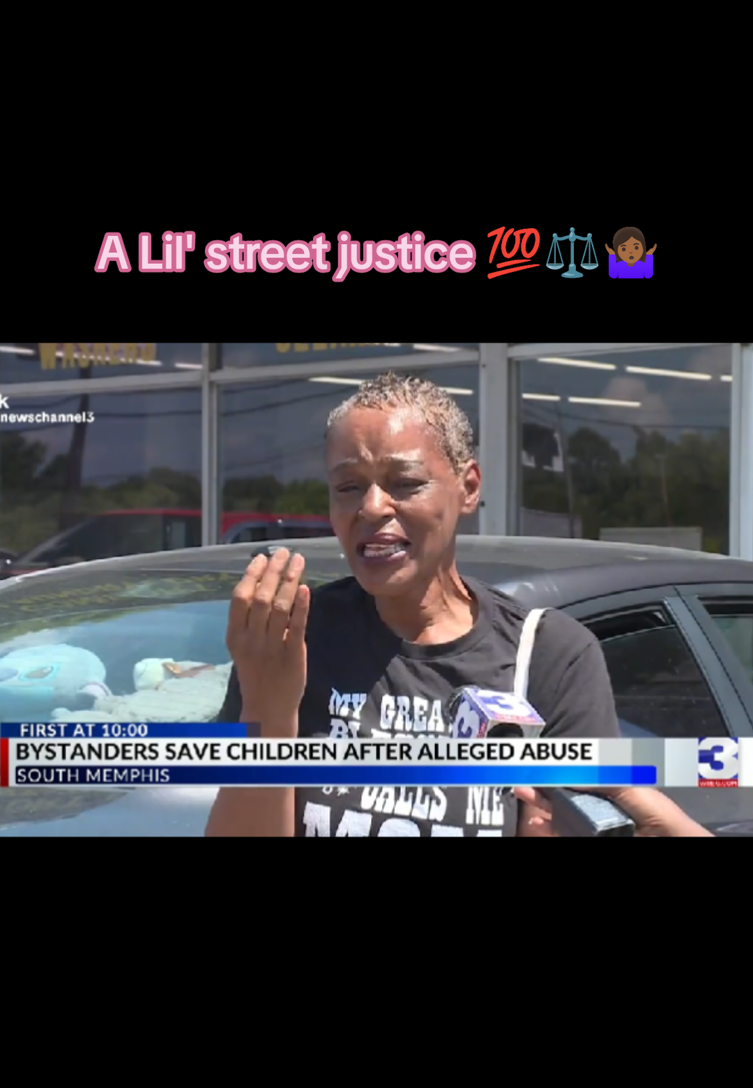 Now that's what I call a neighborhood to watch! Don't mess with Memphis! #justice #mrsshirley #memphis #msqsnews 
