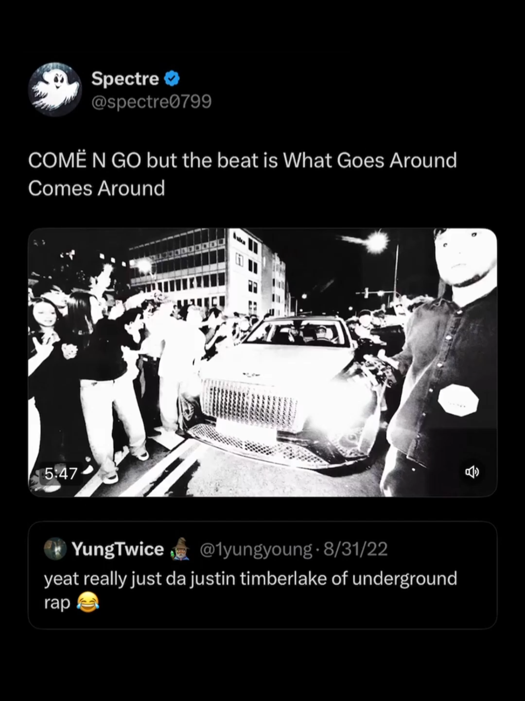 Yeat x Justin Timberlake #mashup #mashups #yeat #justintimberlake #WhatGoesAroundComesAround #comengo #dangeroussummer #music #rap #r&b