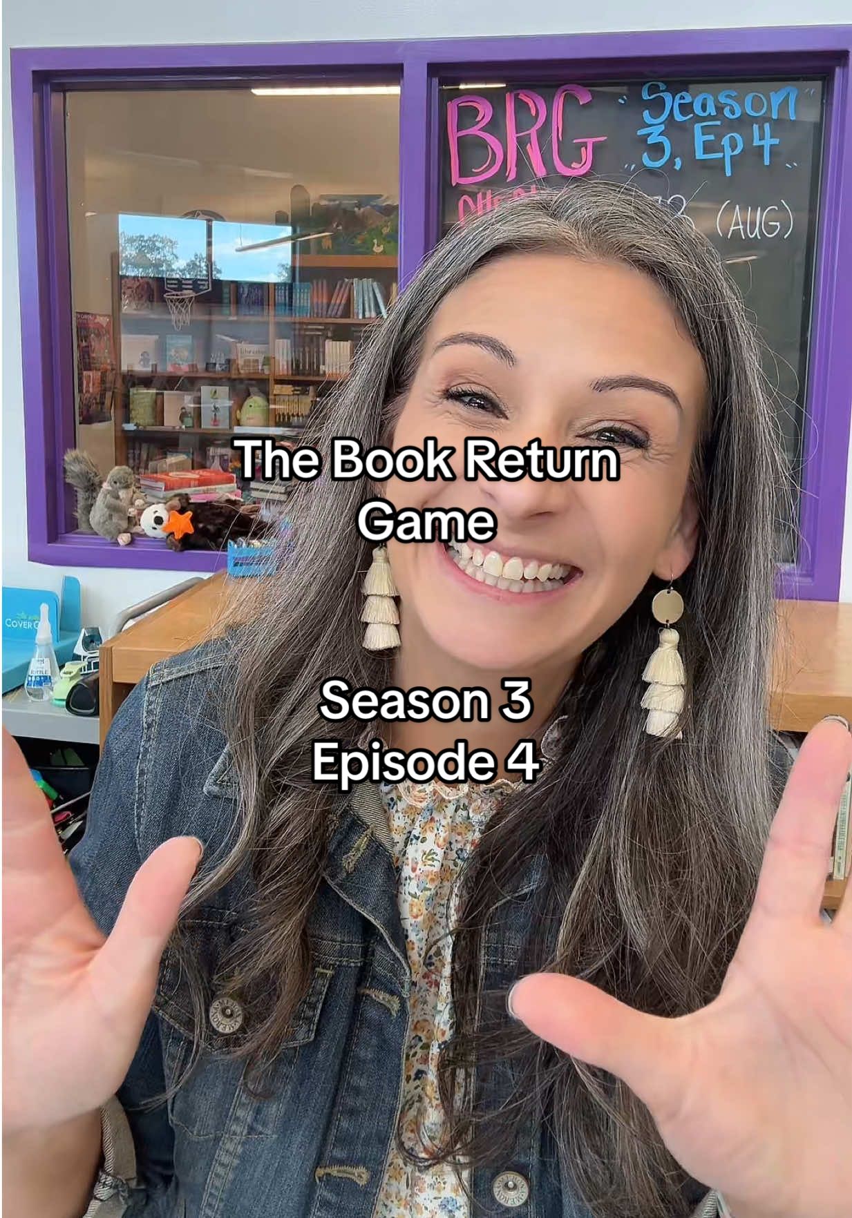 8.29.25📚S3E4📚 The one where we start to get our groove back. #bookreturngame #librariansoftiktok #books #librarytiktok #returnbooks 
