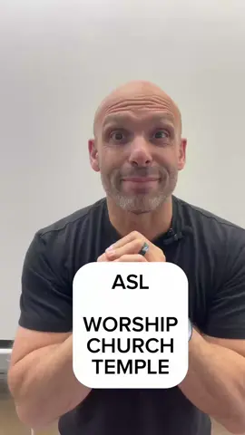 ASL Faith signs: WORHIP CHURCH TEMPLE #SignWithJP #ASL #SignLanguage #Jesus