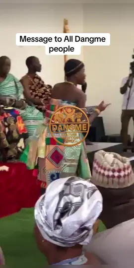 Message to all Dangme People. Message to all the 8 Dangme Traditional Councils:  1. Ada Traditional Area  2. Manya Krobo(Klo) Traditional Area) 3. Yilo Krobo(Klo) Traditional Area 4. Prampram Traditional Area(also known as Gbugbla) 5. Kpone Traditional Area  6. Ningo Traditional Area(also known as Nugo) 7. Osudoku Traditional Area  8. Shai Traditional Area(also known as Sɛ) This is how we become strong. This is how we develop. This is how we protect and preserve our language, culture and traditions. (Video was taken yesterday during the launch of Kloyosikplemi Festival)