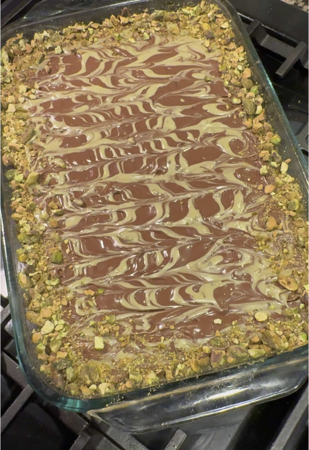 Dubai Chocolate Brownies! #fyp #dubaichocolate #dubaichocolatebrownie 