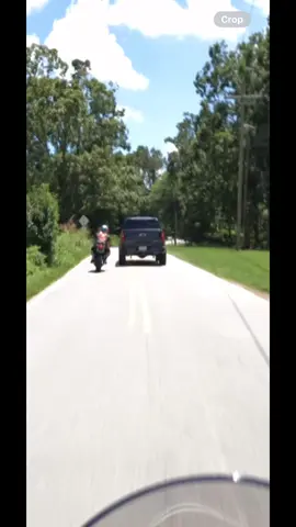 Imagine being this bothered by a couple of bikes passing you 🤣 #😾 #stupid #cager #fyp #bikelife 