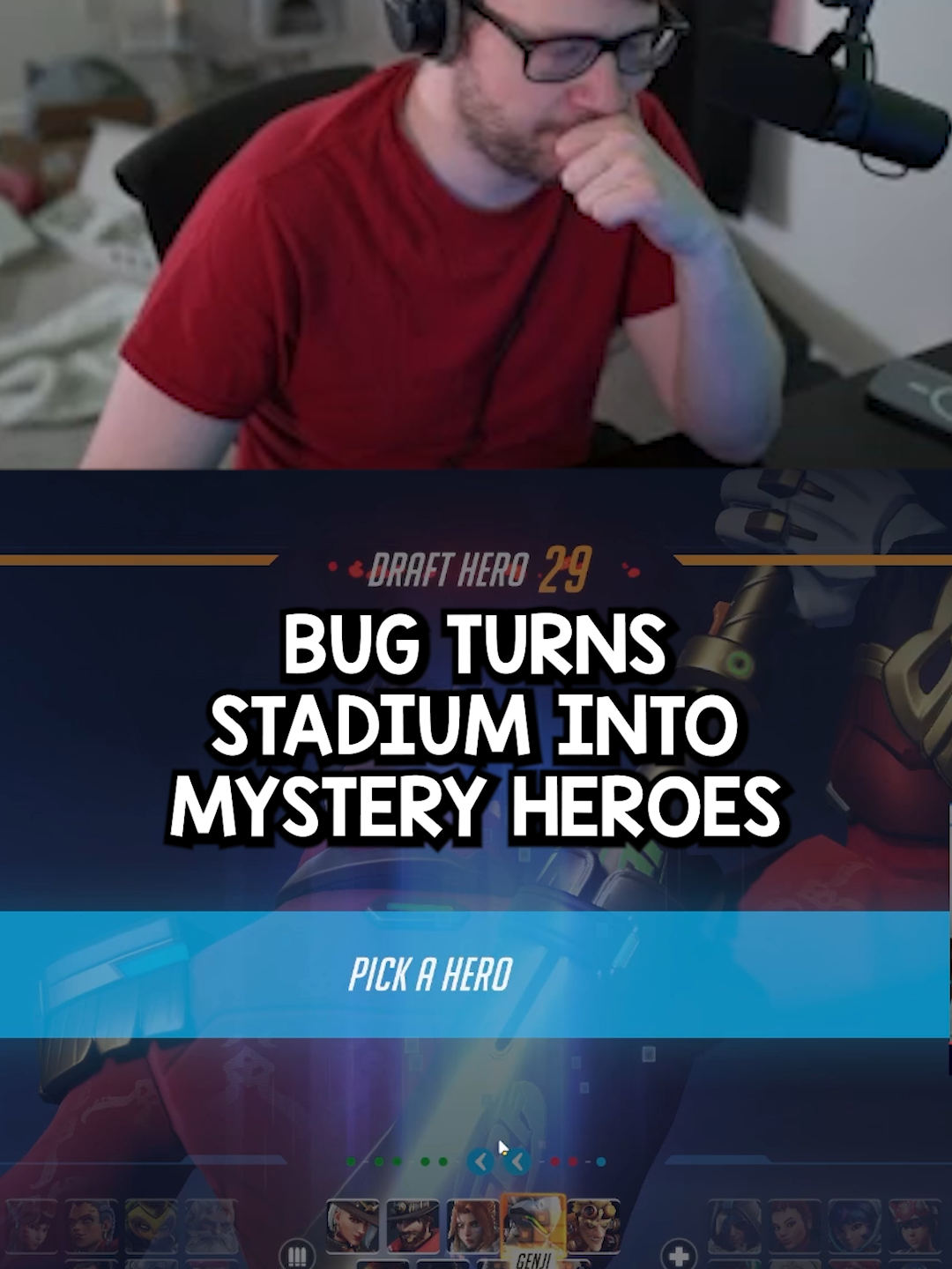So Stadium draft is still very bugged... #gaming #overwatch #overwatch2