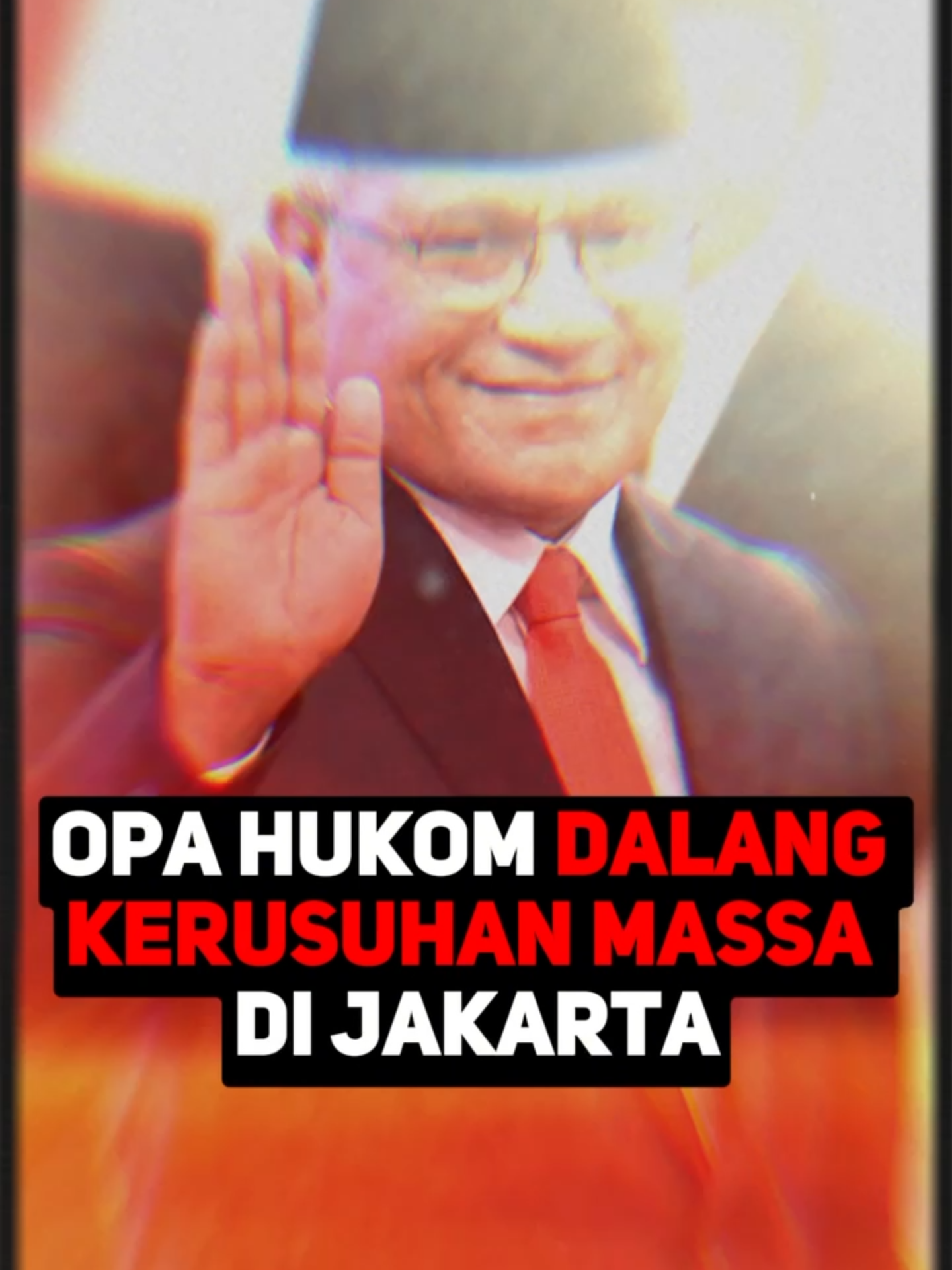 Opa Hukom Dalang Kerusuhan Massa di Jakarta #hendropriyono #amhendripriyono #martinushukom