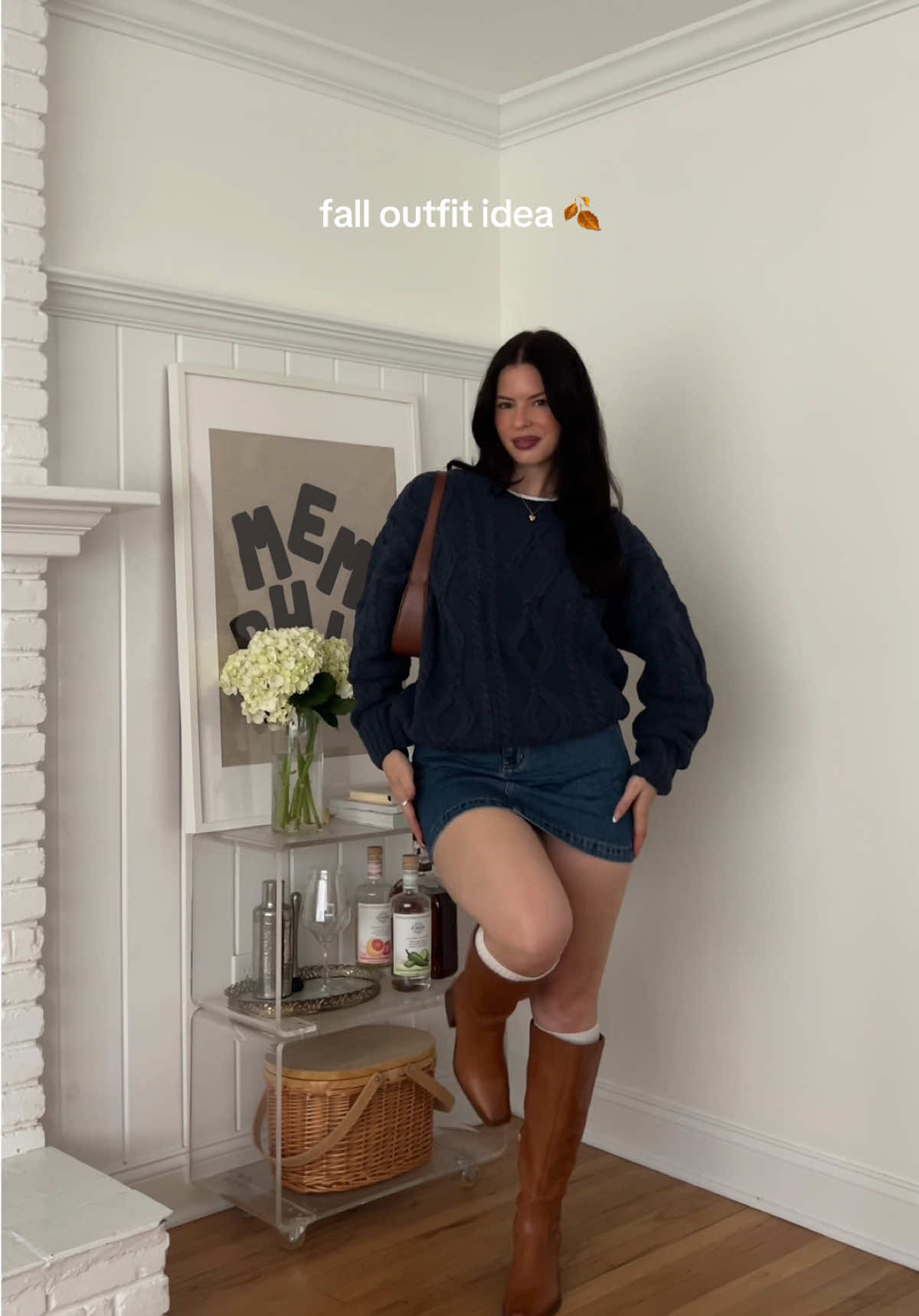 Simple fall outfit idea 🫶🏻 #falloutfitinspo 