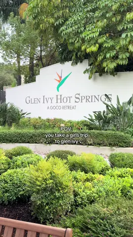 Much needed girls trip ! ✨ #fyp #glenivy #spaday 