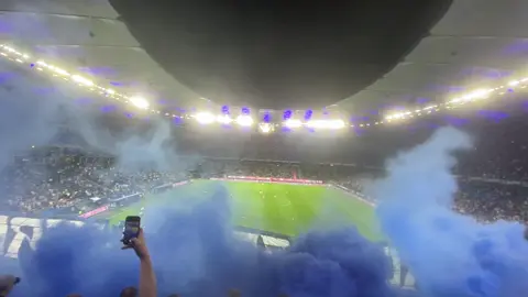 HSV Pyroshow gegen St.Pauli#hsvstpauli #hsv #stadtderby#derby 